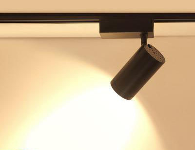 Hot selling commercial 10W 20W 30W shop black adjustable track light led spot light used in clothes stores widely