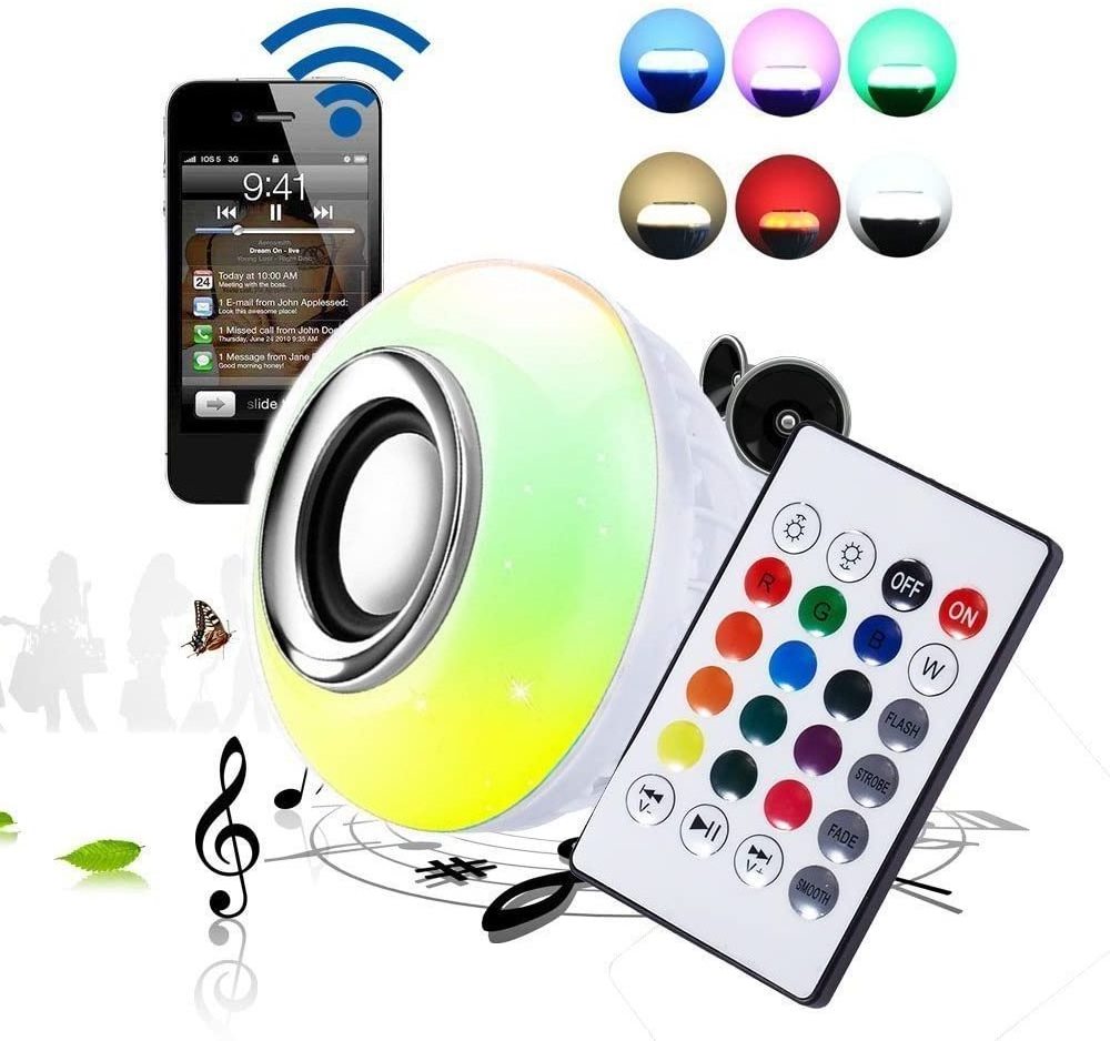 Hot selling Bluetooth Music Controlled Led  Music Bulb  Light