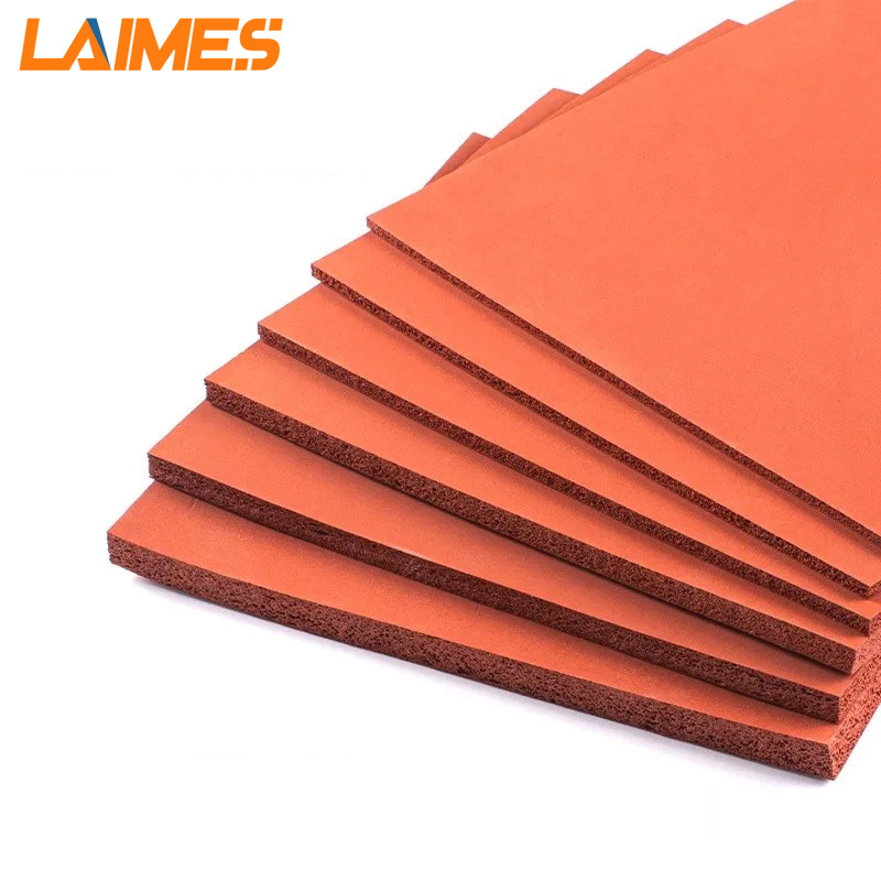 Factory Customization Silicone Gel Rubber Sheet Silicone Foam Rubber Sheet Roll Silicone Foam Sheet