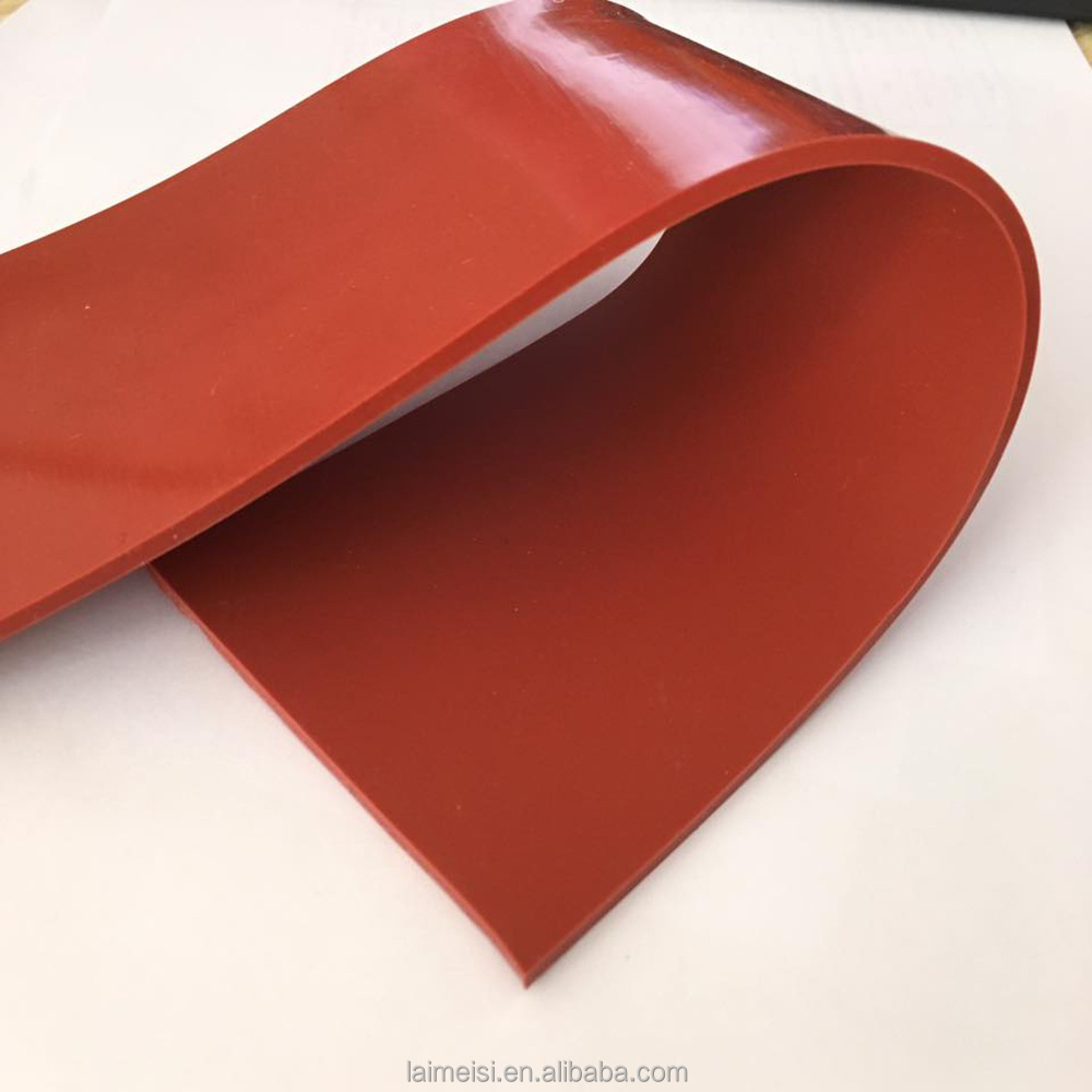 3mm red silicone fumed silicone rubber sheet