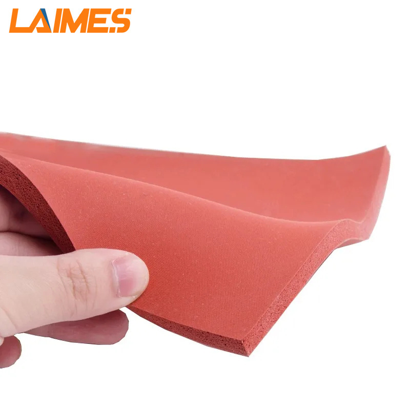 High Temperature Heat Resistance Silicone Rubber Foam Sheet Cushion Sponge Pad Mat 1000*1000*1mm Silicone Foam Sheet