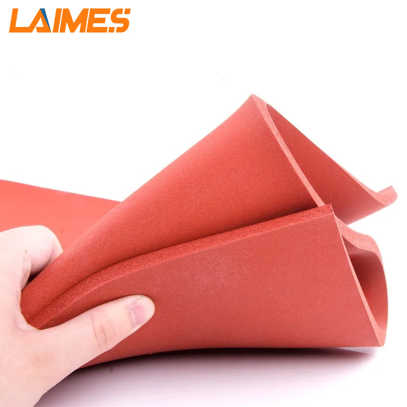 High Temperature Heat Resistance Silicone Rubber Foam Sheet Cushion Sponge Pad Mat 1000*1000*1mm Silicone Foam Sheet