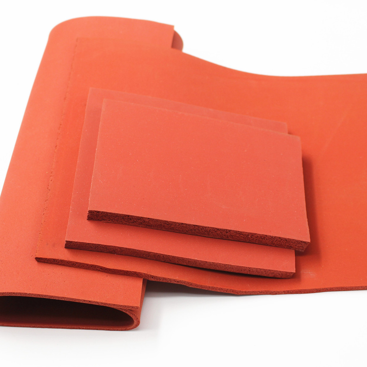 10*500*500mm Anti Slip Closed Open Cell Foam Silicone Plate Sheet