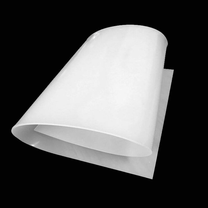 Customization High Quality Silicone Rubber Sheet White Silicone Film Gasket High Temperature Resistance Silica Gel Plate