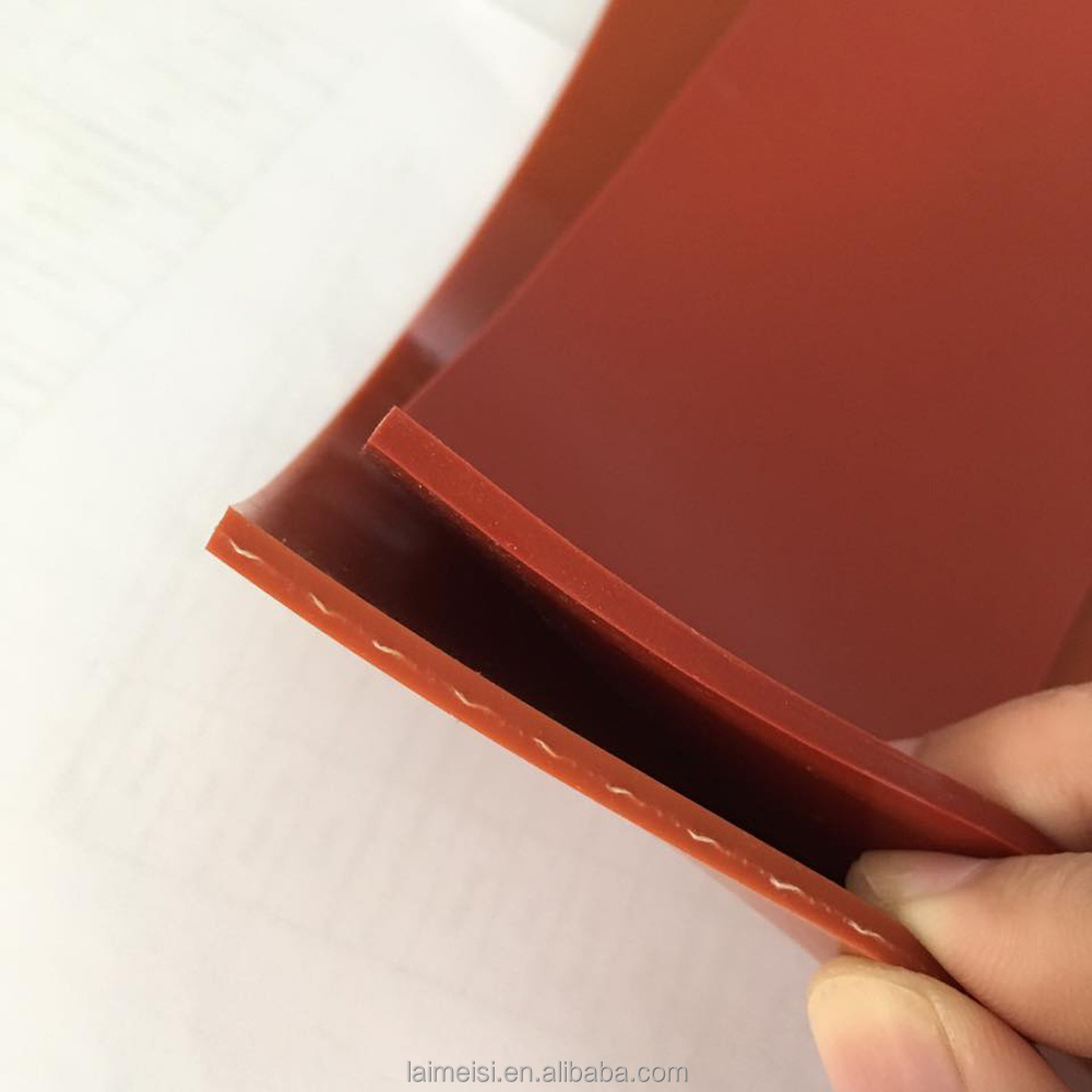 3mm red silicone fumed silicone rubber sheet