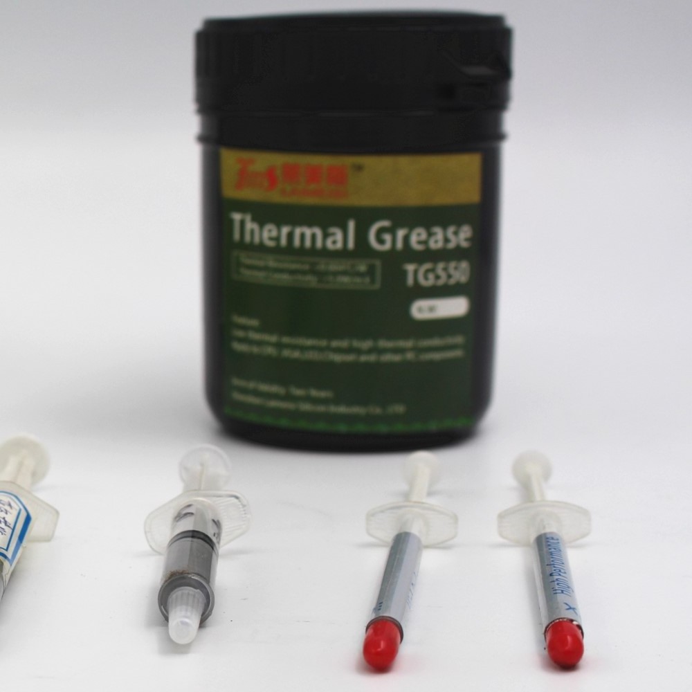 High Performance Gray Silicone Rubber Thermal Conductive Glue CPU Heatsink Compound Paste