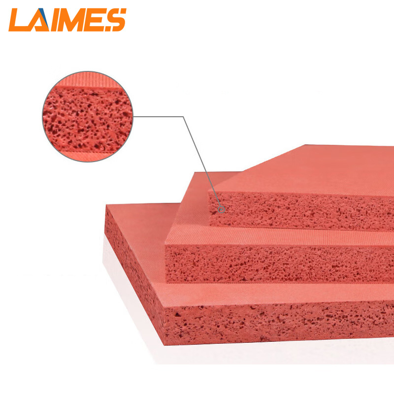 Factory Customization Silicone Gel Rubber Sheet Silicone Foam Rubber Sheet Roll Silicone Foam Sheet