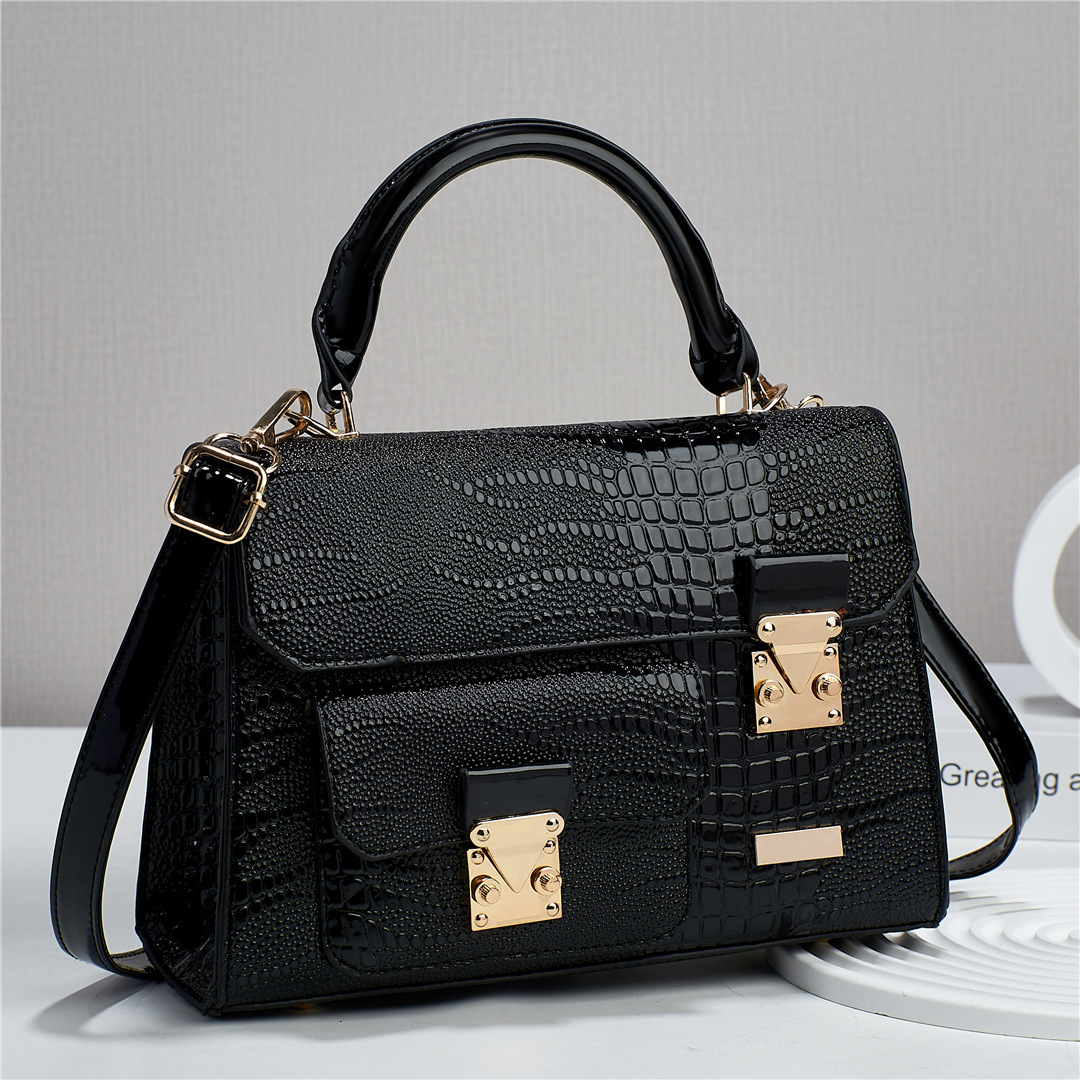 Fashion women hand bags ladies bag alligator leather purses and handbags wholesale