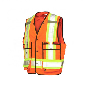 Hi Vis Polyester Fabric Reflective Tape mesh Safety Vest,hi vis vest safety vest