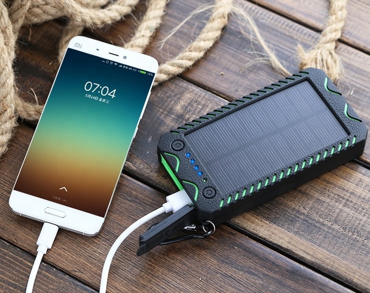 LMD power banks mobile charger solar cell phone battery power bank solar powerbank 10000mah mobile cargador solar phone charger