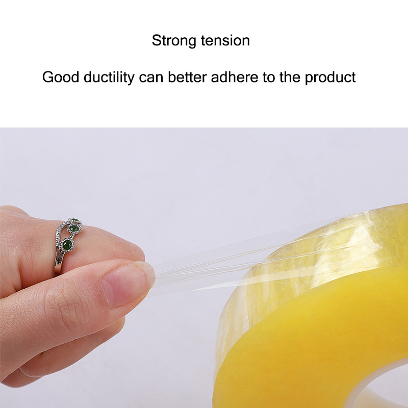 Laimu Transparent Jumbo Roll Self Adhesive Carton Sealing Tape Custom Logo Printed Opp Packaging Packing Bopp Tape