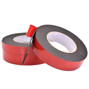 Custom Foam Double Sided Adhesive Strong Adhesive Car Billboard Tape Blue Film Black PE Foam Tape 1MM Foam Tape