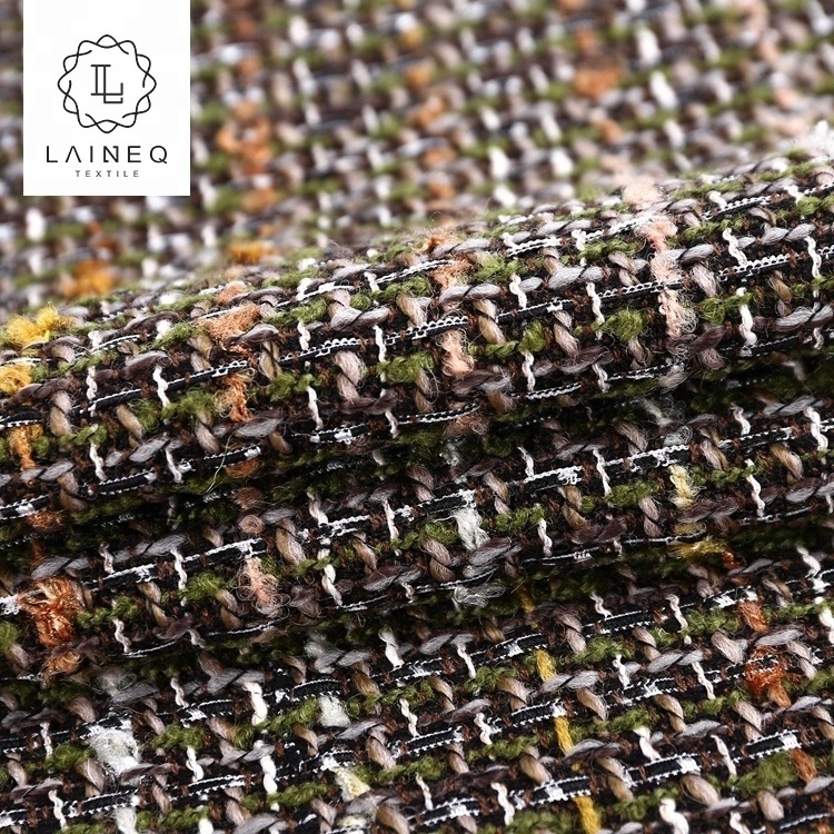 fancy design fabric in 2019 China sliver line wool yarn dyed fabric