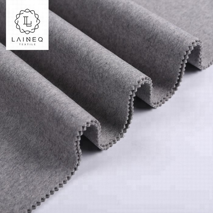 factory price double faced cashmere wool blend fabric