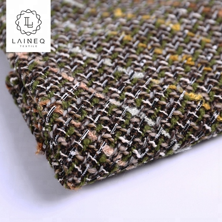 fancy design fabric in 2019 China sliver line wool yarn dyed fabric