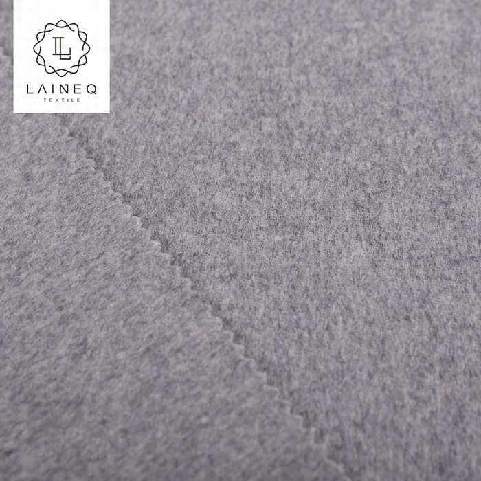 factory price double faced cashmere wool blend fabric