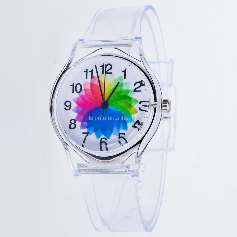 shenzhen factory plastic watch gift promotional made in prc watch 2018