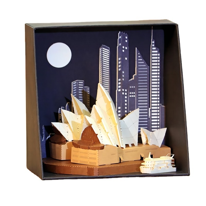 Spot Products Sydney Opera House DIY Assemble Toy Packaged Sets