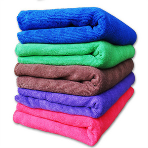 Factory wholesale microfiber fabric yard for bath towel hand kitchen bathroom cleaning quick dry dog