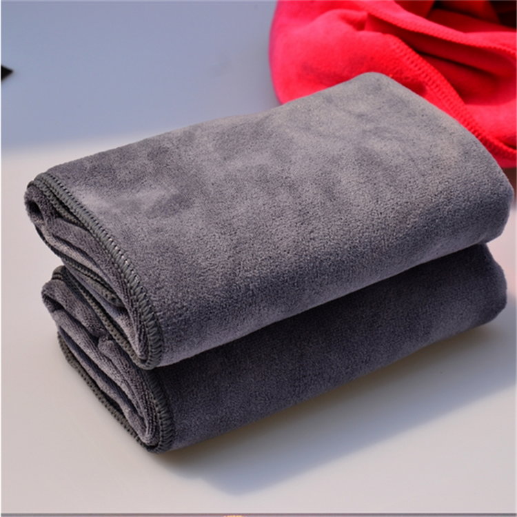 Factory wholesale microfiber fabric yard for bath towel hand kitchen bathroom cleaning quick dry dog