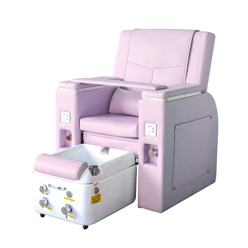 Modern beauty salon equipment reclining massage manicure chair foot spa chair pedicure sofa