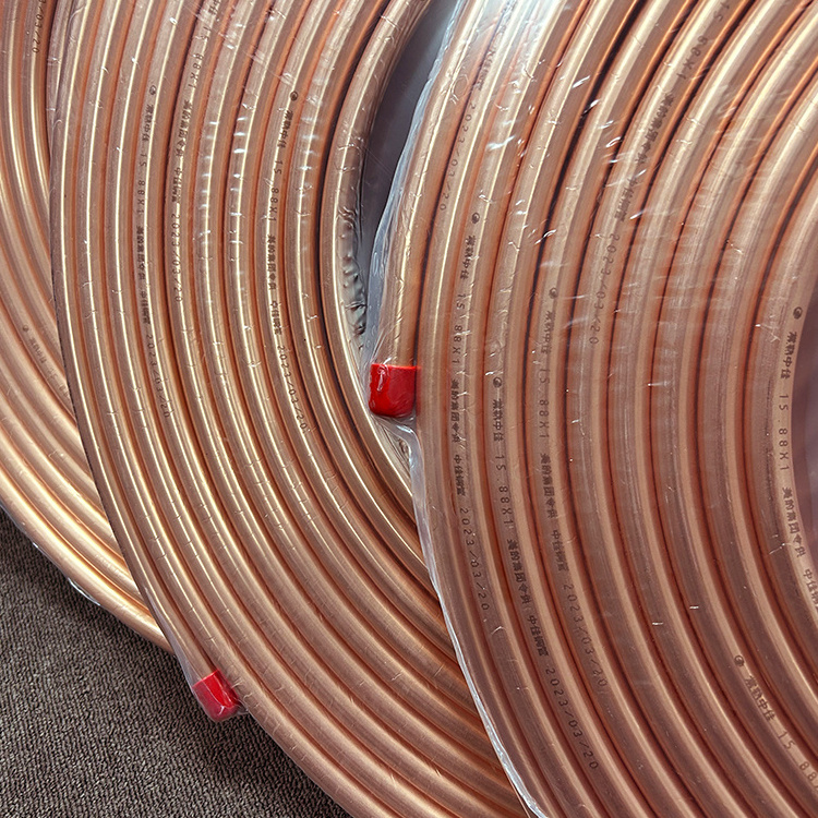 Refrigeration Copper Coated Bundy Tube for Wire Condenser