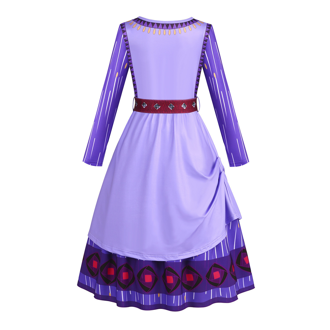 Asha Cosplay Costume Princess Dress for Birthday Party Girl Gift Cosplay Outfits for Halloween Christmas Party