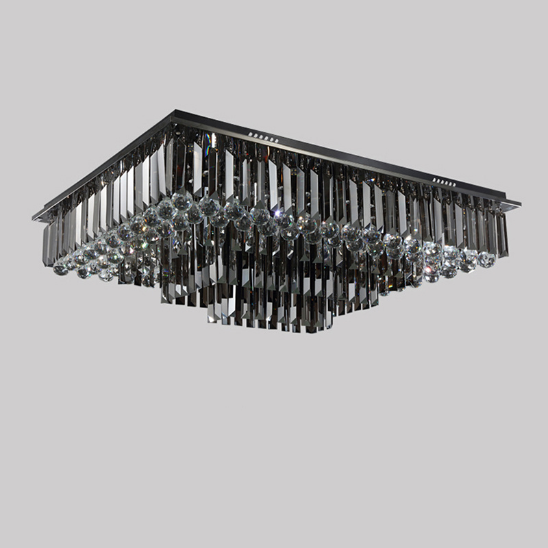 Modern Contemporary Crystal Chandeliers Lights Pendant Ceiling Lighting Fixture 3-Tier for Dining Room Living Room