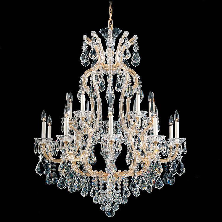 Maria Theresa Chandelier Crystal Lighting Lights Fixture Pendant Ceiling Lamp For Dining Room Entryway Living Room