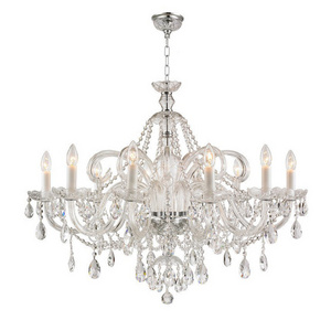 Home hall crystal candle chandeliers Crystal chandelier lighting Bohemian style  hanging pendant light