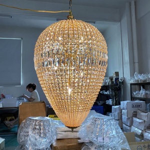 Sputnik Chandeliers Modern Crystal Pendant Light Luxury Chandelier In Dubai Cone Shape Pendant Fancy Light For Home Decor