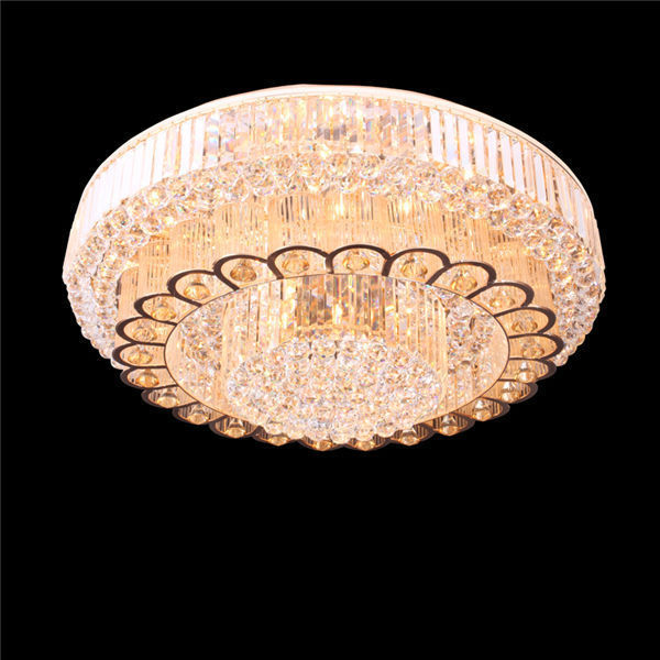 circle ceiling light fixture shop lights & chandelier crystal lights