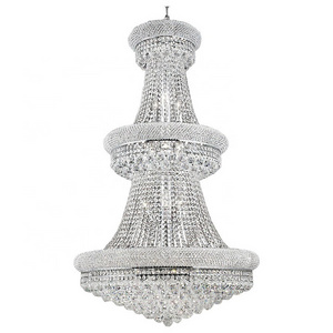 Style Hotel Light Custom Made Big Modern Crystal Chandeliers Cheap Factory Chandilers Large Fixtures New OEM ODM Energy Saving