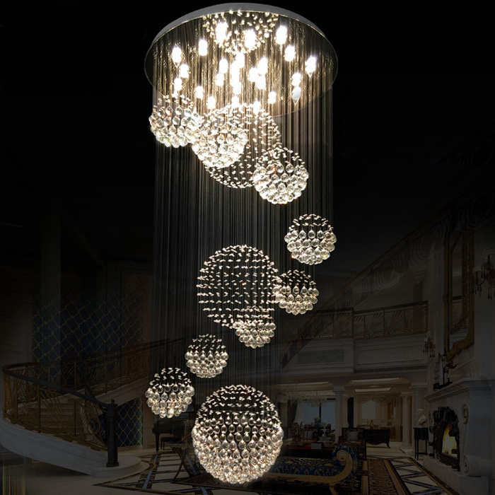 Modern Interior Decoration Led Ceiling Flush Mount Light Fixtures for Home Luxury Hall Chandelier