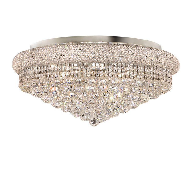 Bedroom Luxury Modern Chandelier Light flush mount ceiling light hot sale low ceiling lamp crystal lustre