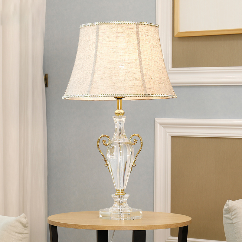 Decoration Chinese Porcelain Table Lamp Ceramic for Hotel Bedside 2290