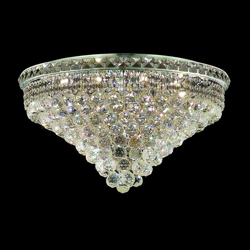 Incandescent luminaire chandeliers crystal ceiling lighting fixture 51142