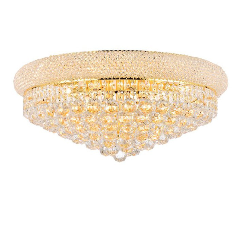 Bedroom Luxury Modern Chandelier Light flush mount ceiling light hot sale low ceiling lamp crystal lustre