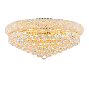 Bedroom Luxury Modern Chandelier Light flush mount ceiling light hot sale low ceiling lamp crystal lustre