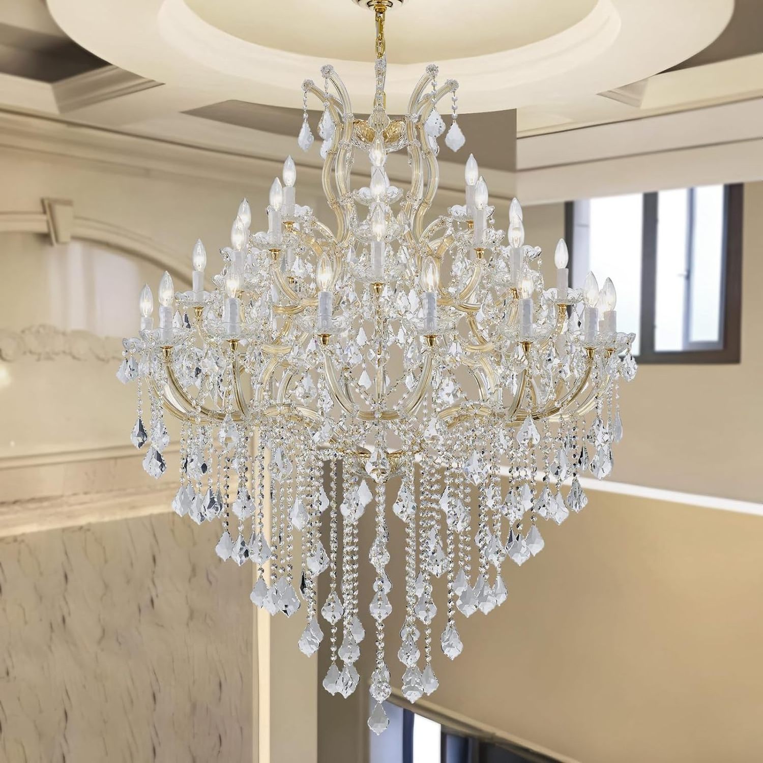 Italian Crystal Chandeliers Clear Chandelier Creative Pendant Ceiling Lighting Fixture for Children Room Kitchen Island Entryway