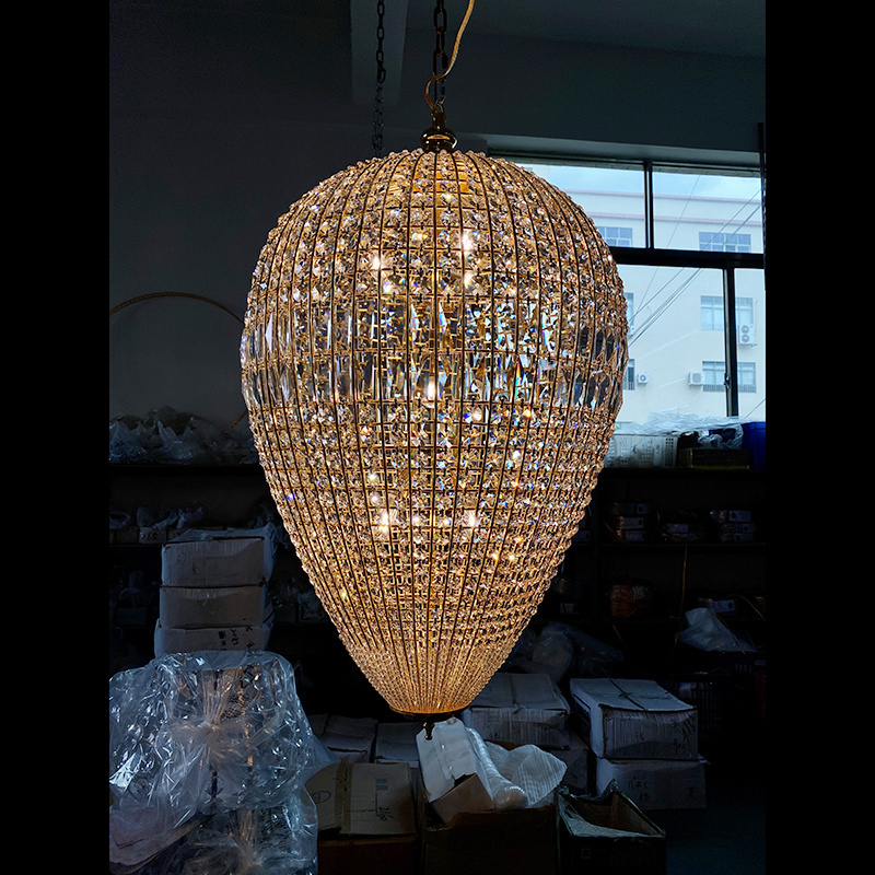 Sputnik Chandeliers Modern Crystal Pendant Light Luxury Chandelier In Dubai Cone Shape Pendant Fancy Light For Home Decor