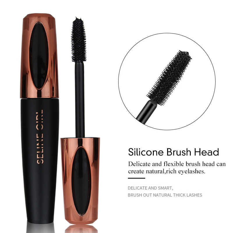 Private Label Waterproof Long Lashes Mascara With Growth Serum2023 Customize High Quality New Rose Gold 5D Volumizing Fiber