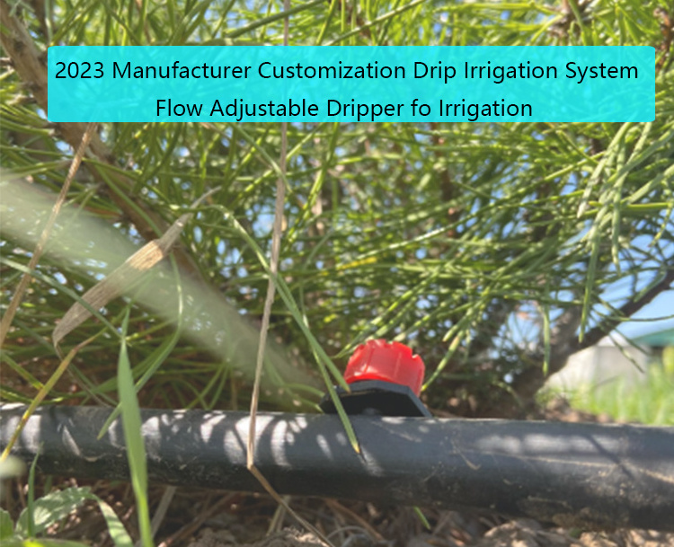 Micro Irrigation Dripper 8-Holes Adjustable Water Emitter Dripper For ...