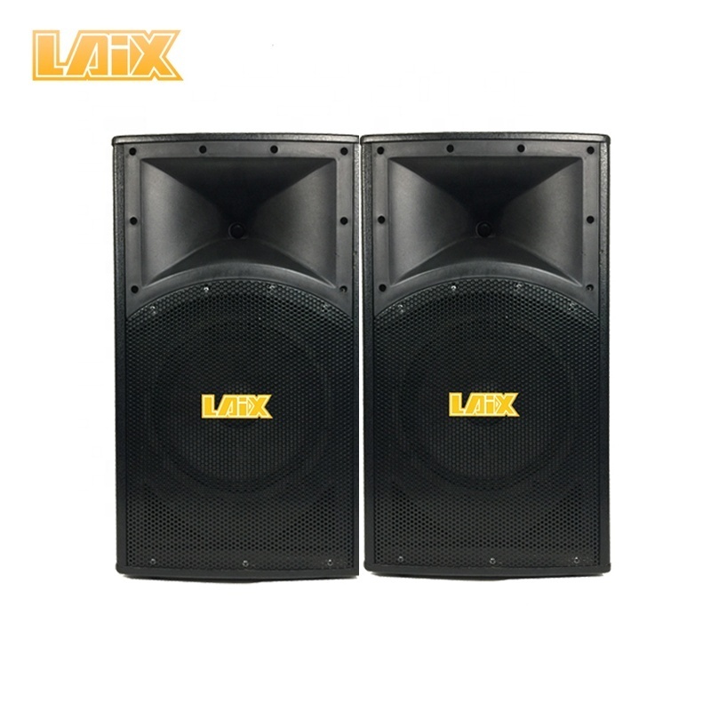 Laix SS-15 Professional Active Stage Speaker Disco Light BT PA System Karaoke 10 12 15  inches Bass Party Multimedia Speakers