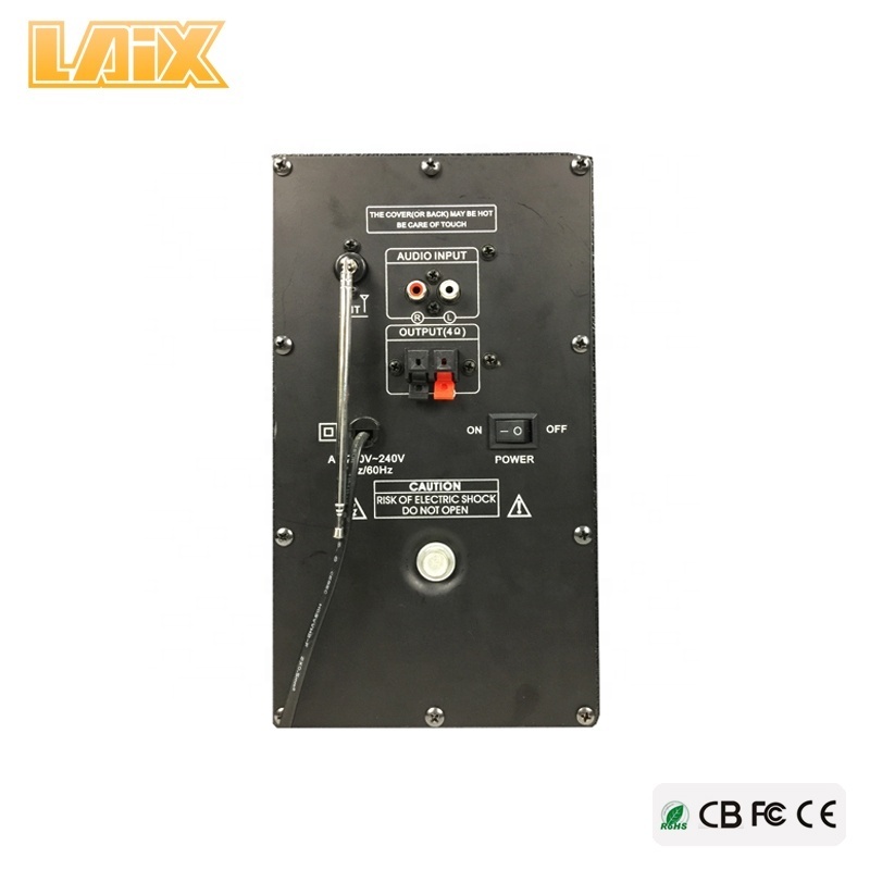 Laix SS-11 Professional Active Stage Speaker with Disco Light BT PA System Karaoke 10 inches Bass Party Multimedia Speakers