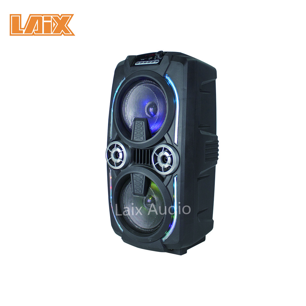 jjbl flip 5 - waterproof portable bluetooth led speaker trolley karokee speaker oud outdoor party active box with led light