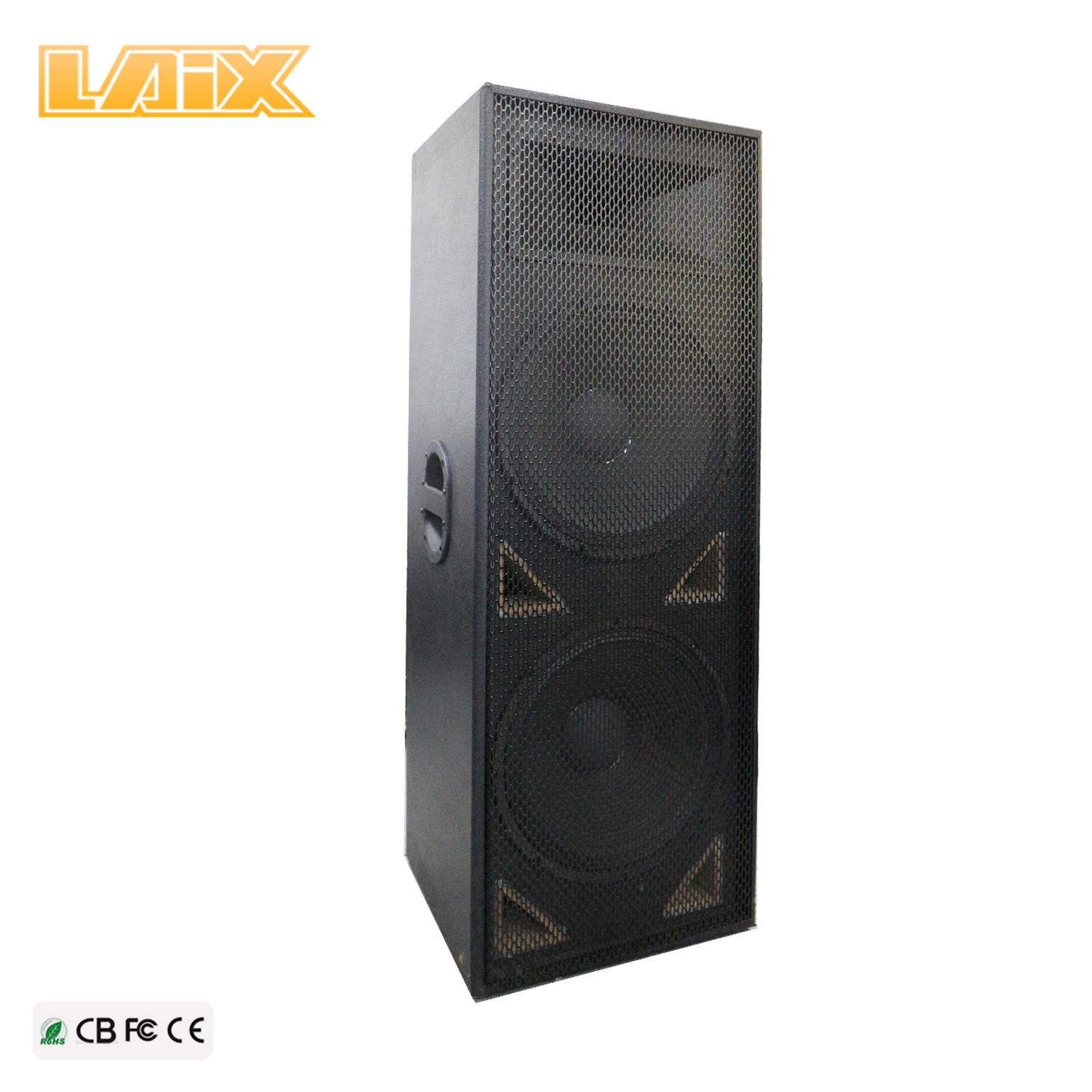 LAIX  PS-01 professional audio speaker China supplier nice quality custom promotion dual 10 12 15 inch dj wooden speaker box