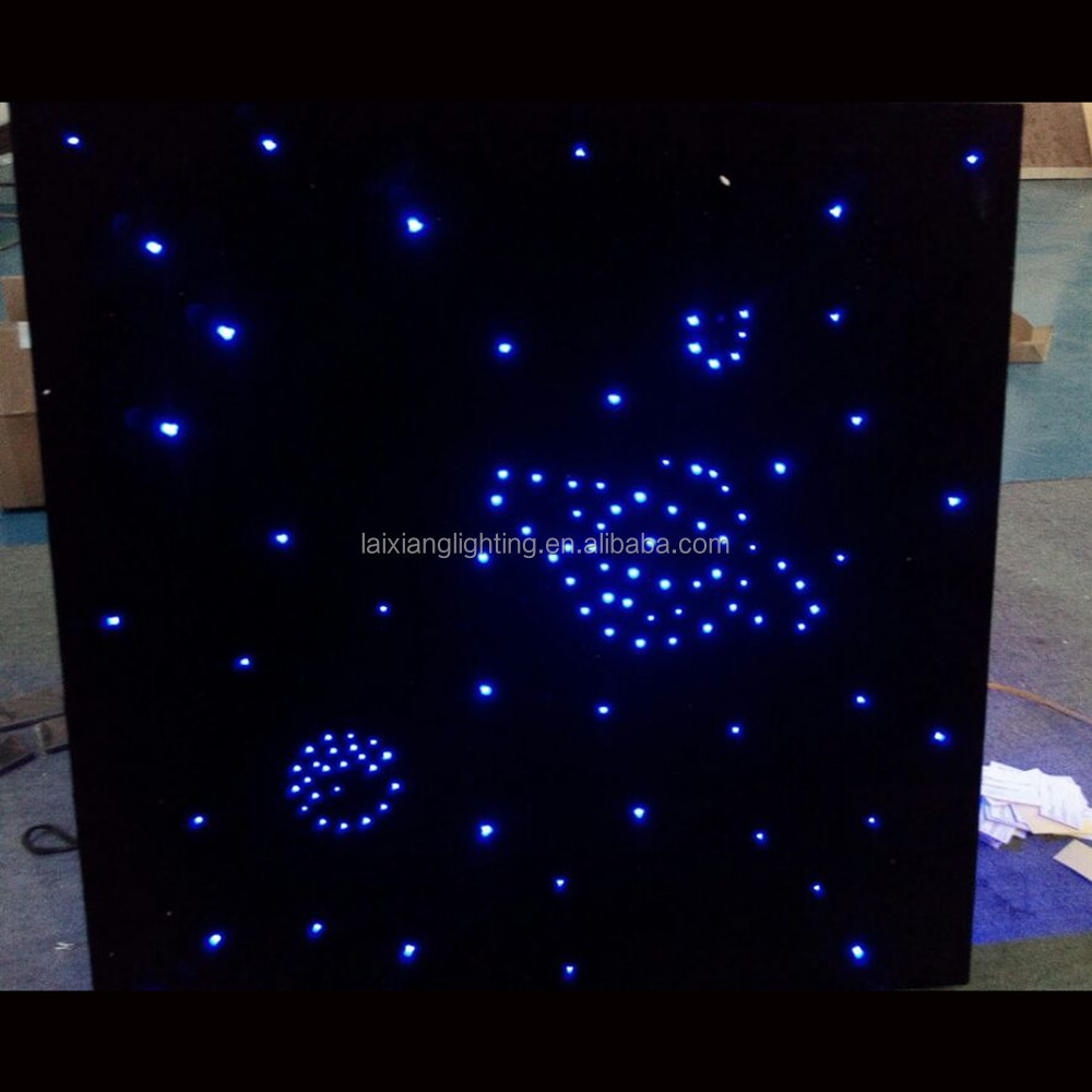 KTV club bar hotel decoration starry sky fiber optic star ceiling lighting