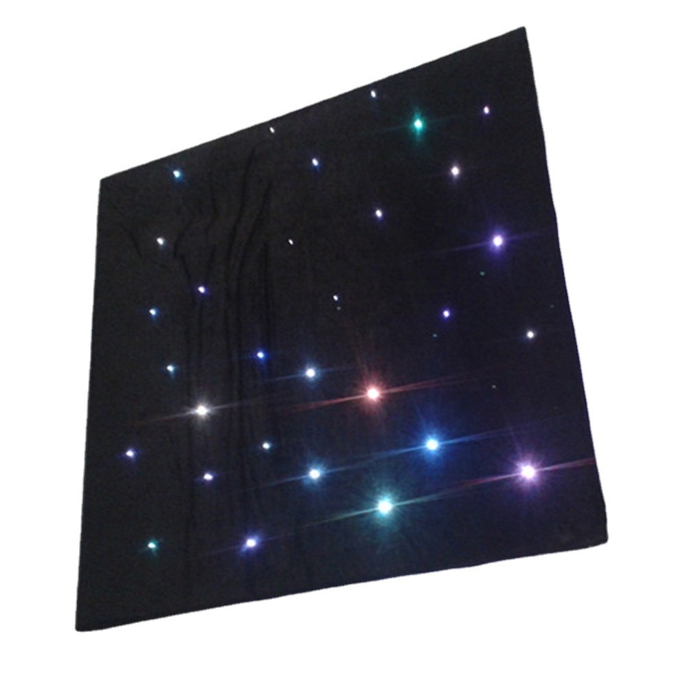 600mm*600mm star ceiling panel fiber optic light for sauna, cinema , KTV