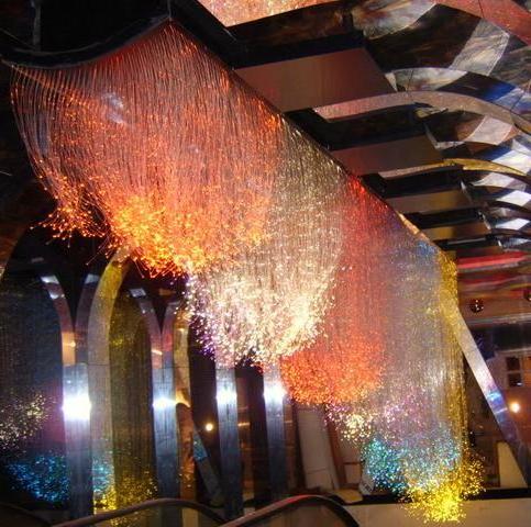 2018 New Arrival Modern Crystal Chandelier Lamp for Wedding Decoration at Wholesale Price Fiber Optic Pendant Lighting